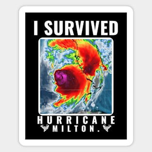 I Survived Hurricane Milton Magnet